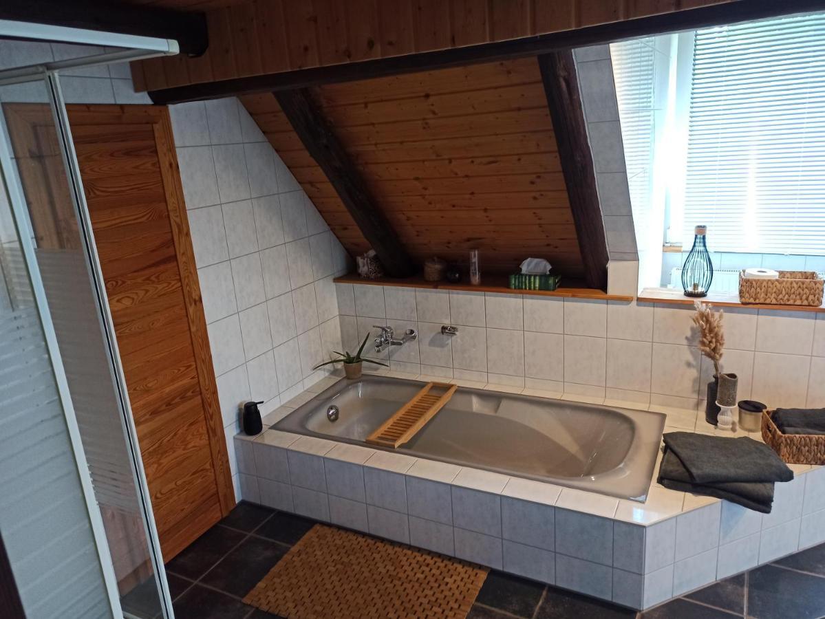 Ferienwohnung "Frieda" Breitenstein Buitenkant foto